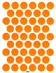 Заглушка самоклеющаяся A-5292 Оранжевая 14 мм A-5292 Оранжевый 14 мм