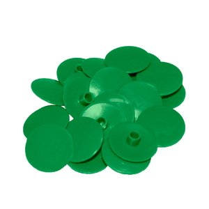 Заглушка на евровинт зеленая 