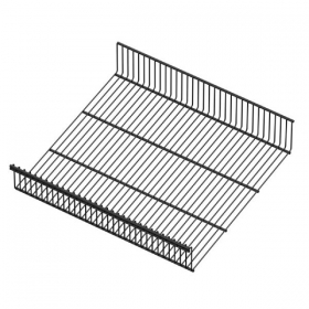 Полка-корзина проволоч. 460 L-450,Чёр. WA0335.VP045.BK0PC.RA