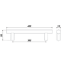 Мебельная ручка RR002SC.5/352 