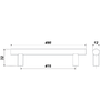 Мебельная ручка RR002SC.5/416 