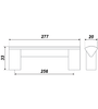 Мебельная ручка RS050AL.16/256 