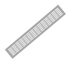 Решетка вентиляционная 480х80 хром VG-80480-05